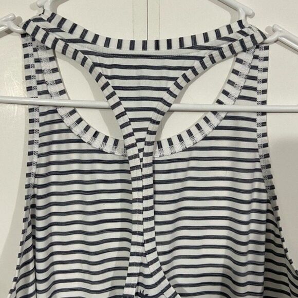 Athleta Striped Racerback Active Tank Top - Picture 2 of 4